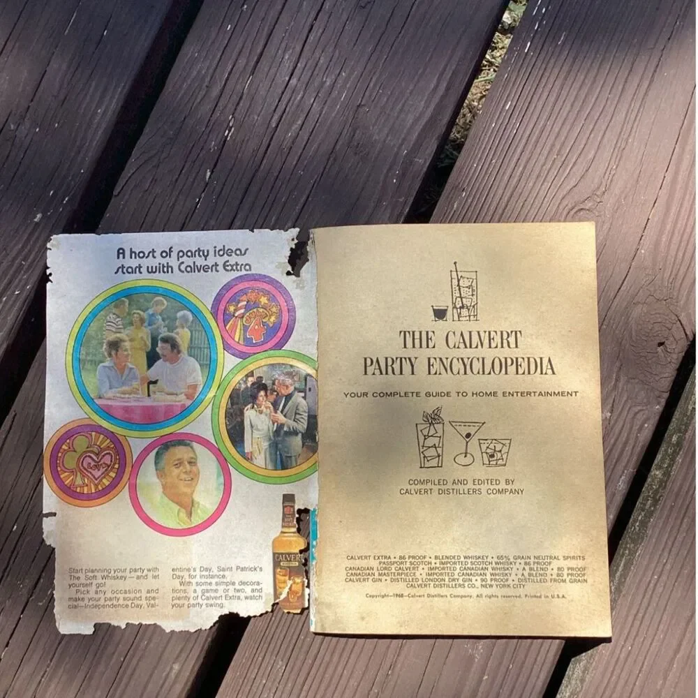 The Calvert Party Encyclopedia Your Complete Guide to Home Entertainment Vintage